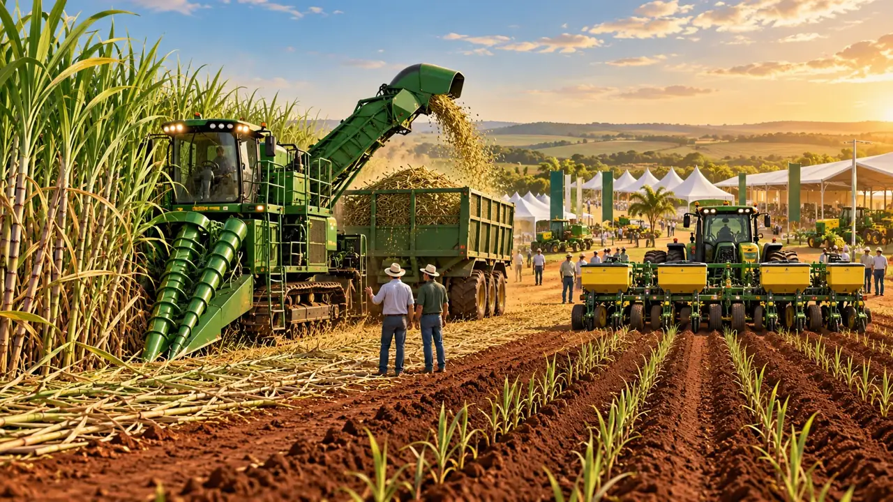 Ilustracja: Maszyny i rolnictwo precyzyjne, Agrishow
