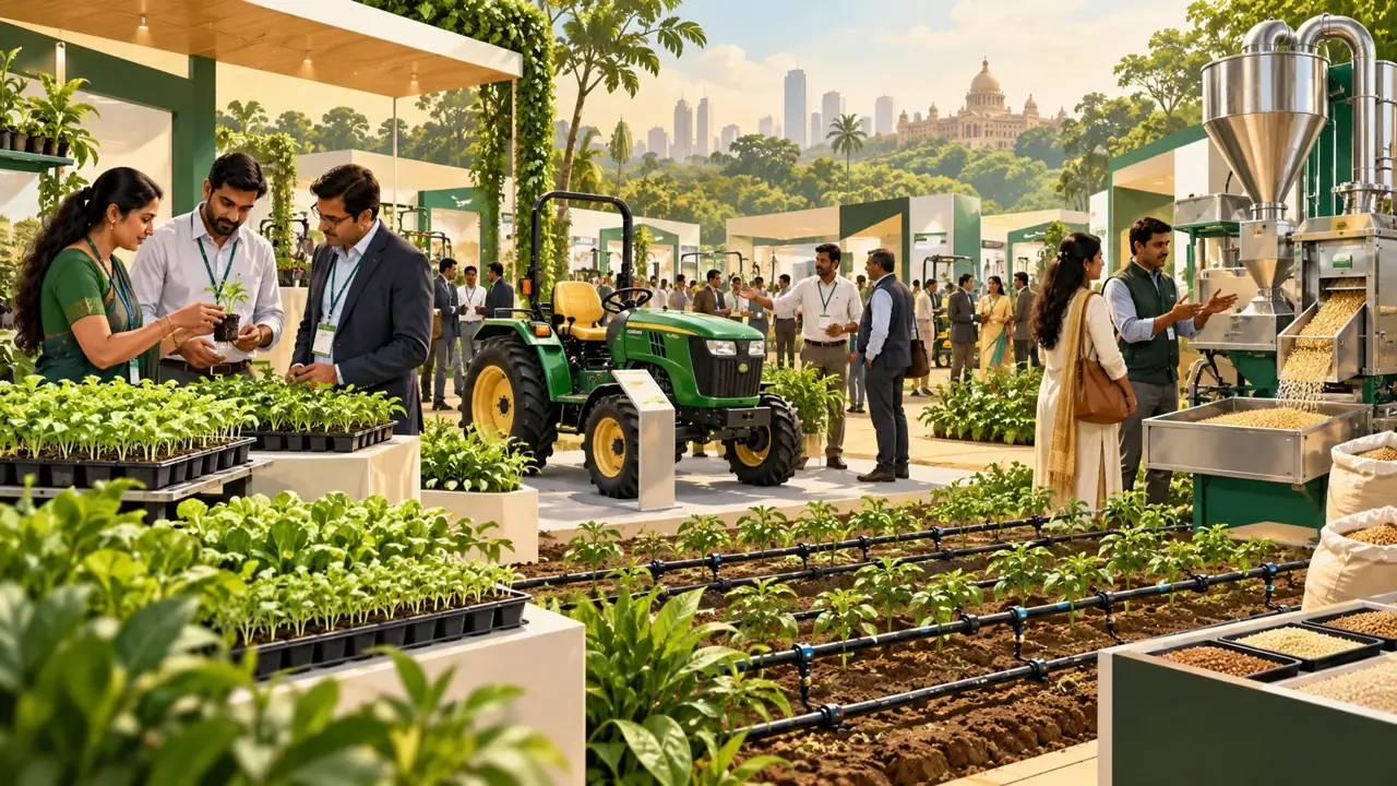 Ilustracja: Rolnictwo i agrobiznes, AgriTech India