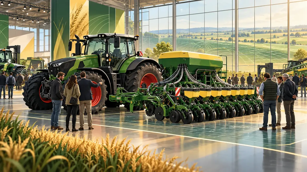 Ilustracja: Maszyny i rolnictwo precyzyjne, AGRITECHNICA