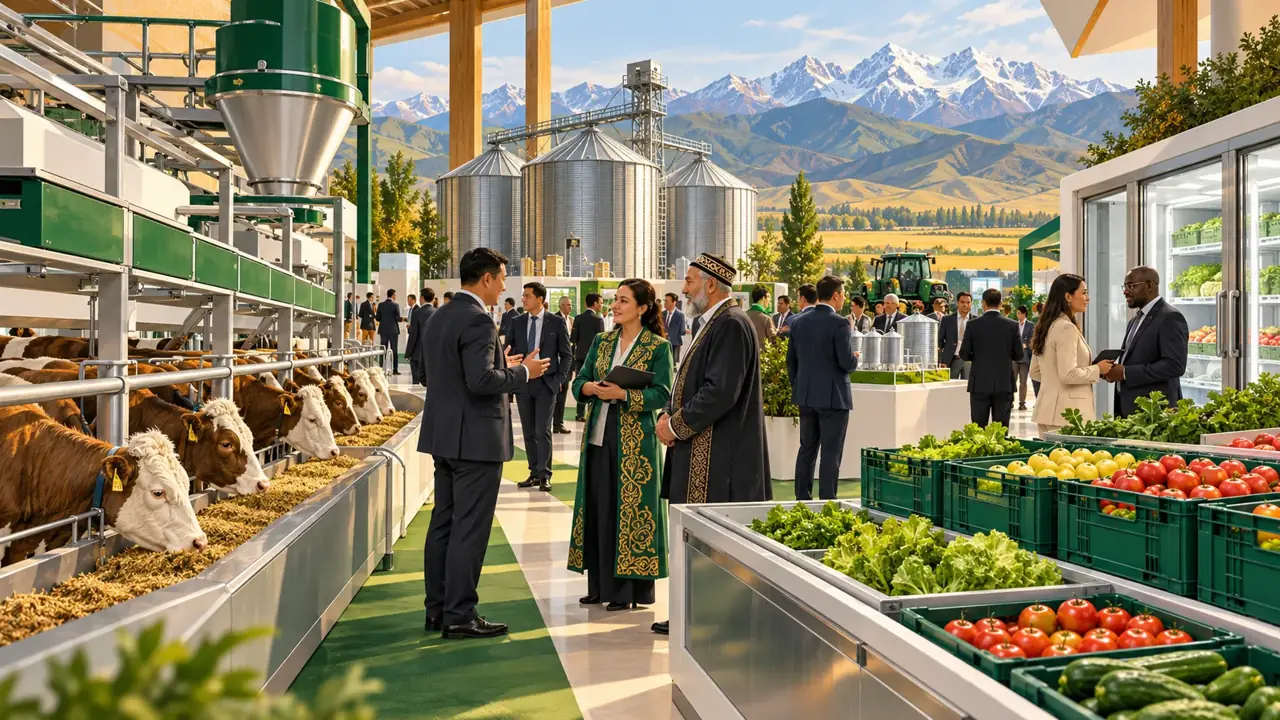 Ilustracja: Rolnictwo i agrobiznes, AgroWorld Qazaqstan
