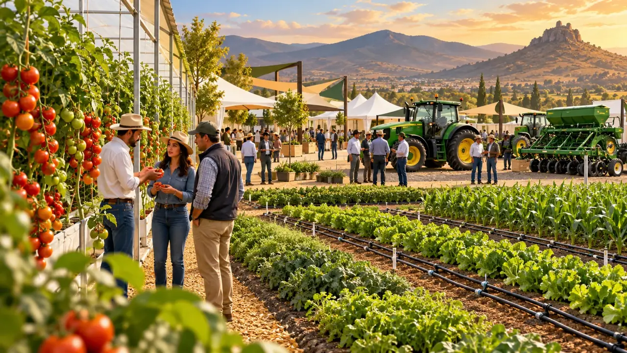 Ilustracja: Rolnictwo i agrobiznes, Expo AgroAlimentaria Guanajuato