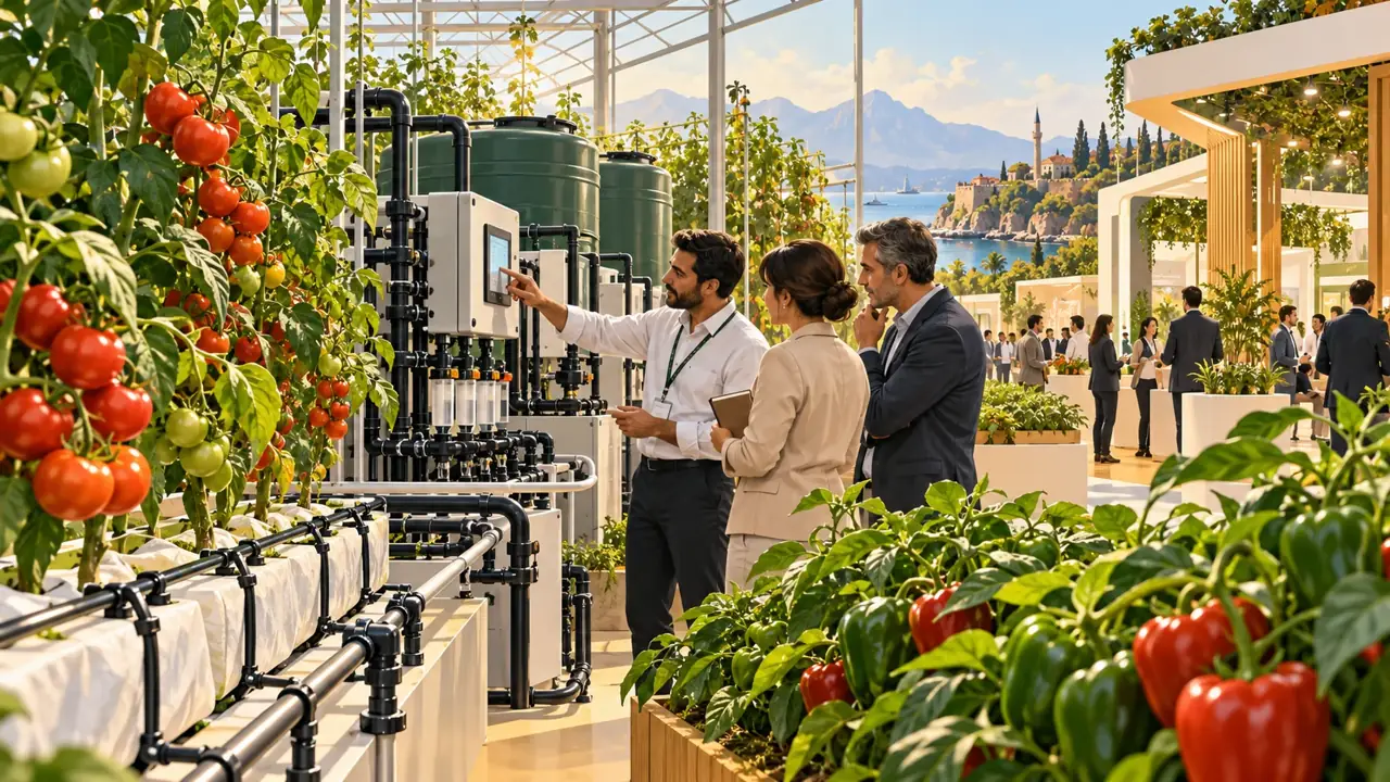 Ilustracja: Ogrodnictwo i produkcja pod osłonami, Growtech Antalya
