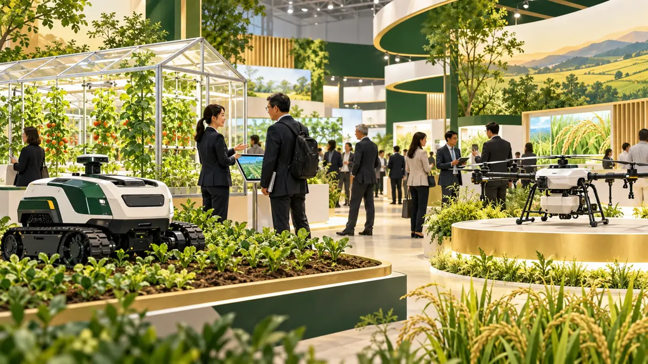Ilustracja: Rolnictwo i agrobiznes, J-AGRI Tokyo