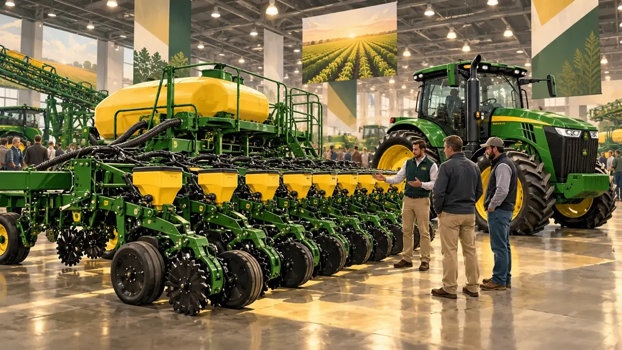 Ilustracja: Maszyny i rolnictwo precyzyjne, National Farm Machinery Show