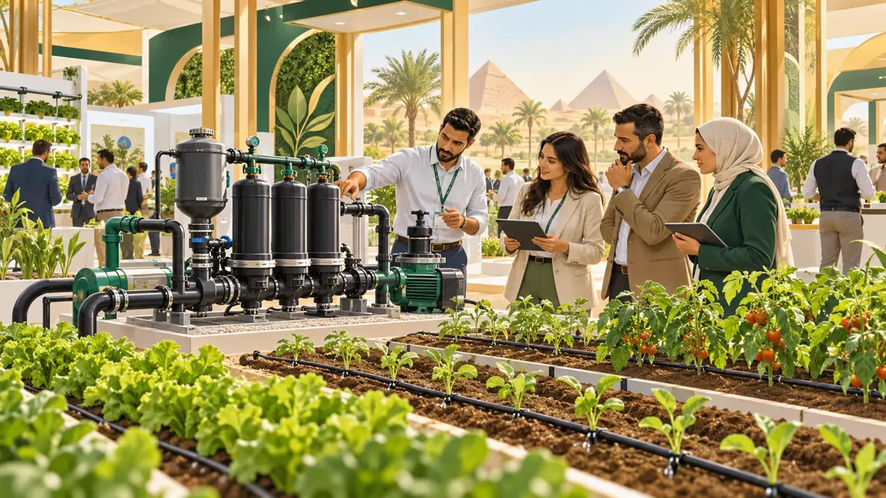 Ilustracja: Rolnictwo i agrobiznes, Sahara Expo