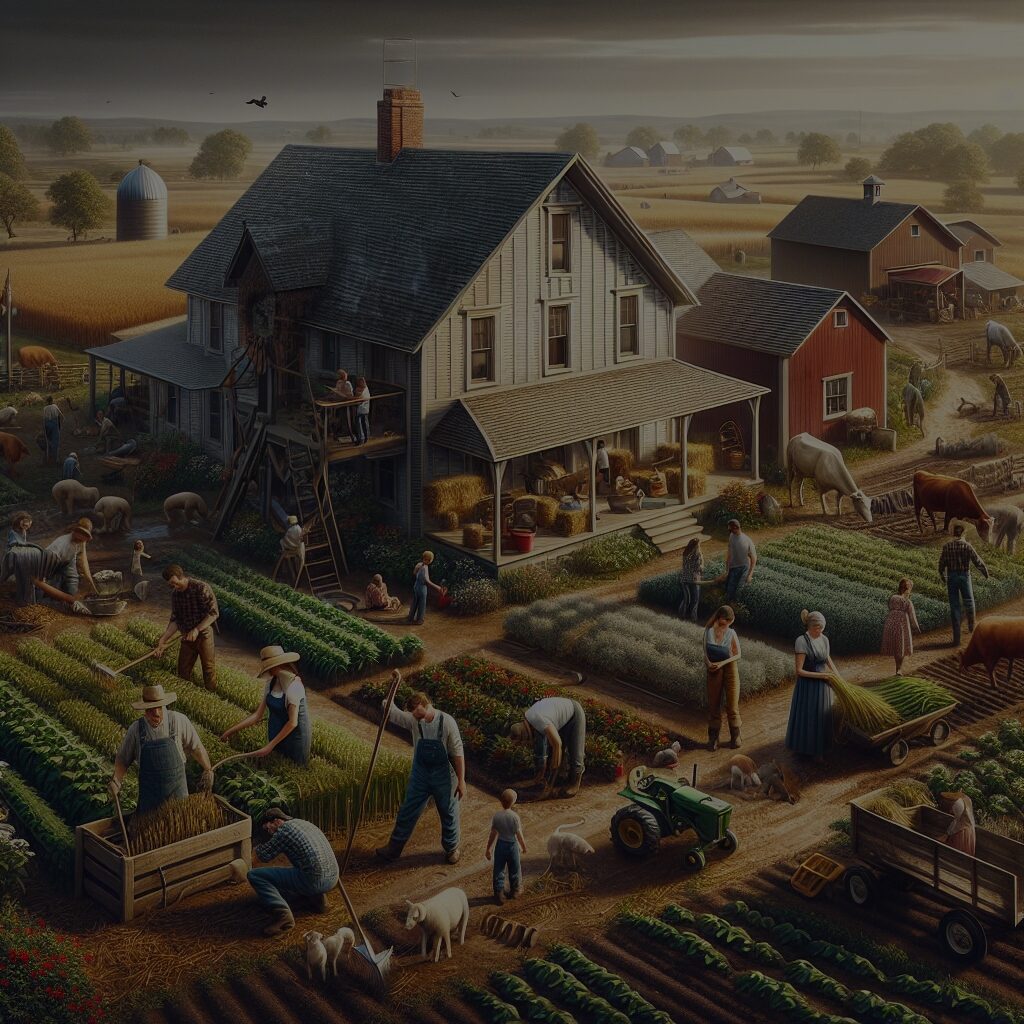 Rola rodziny w tradycyjnym gospodarstwie rolnym