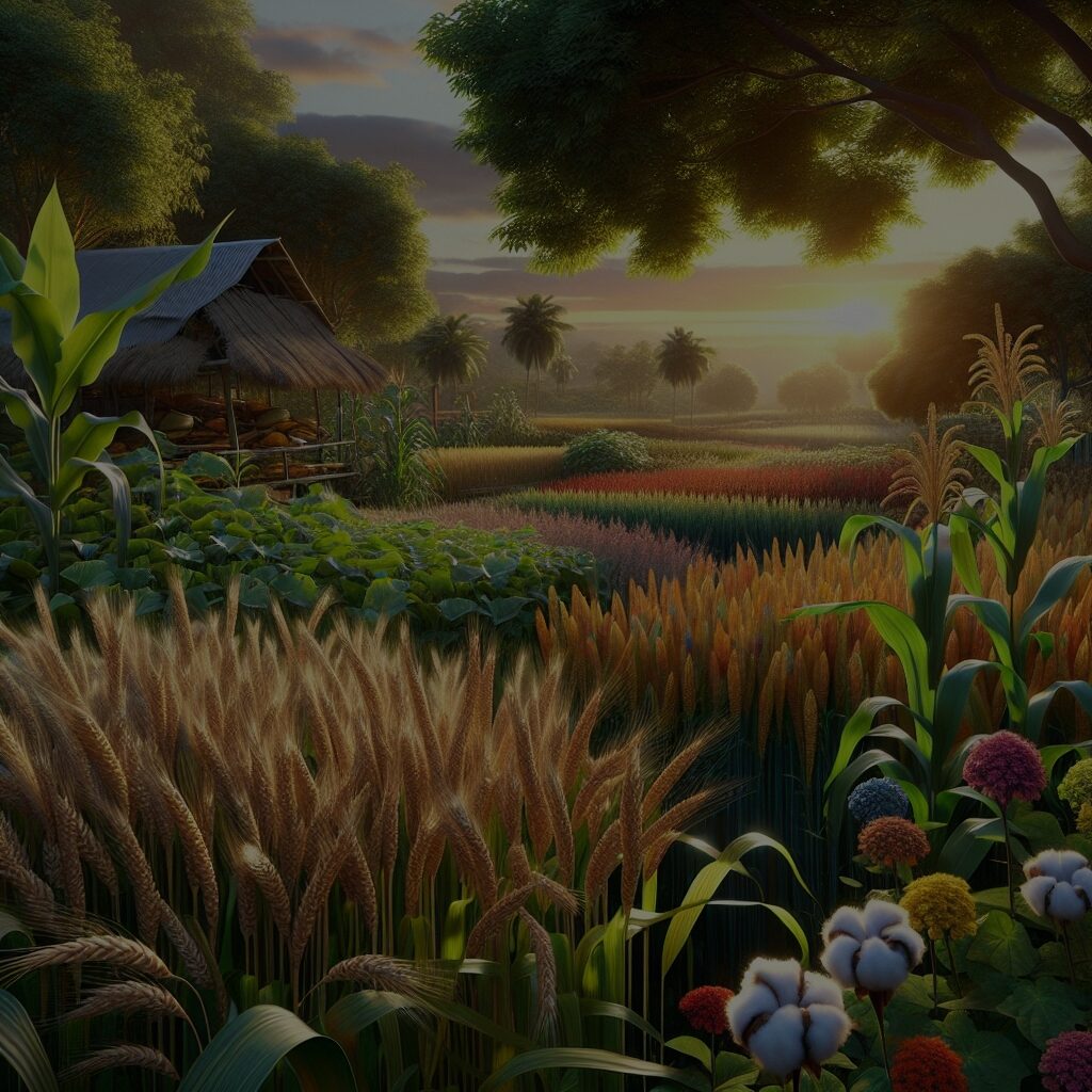 Jakie rośliny dominują w rolnictwie tradycyjnym?