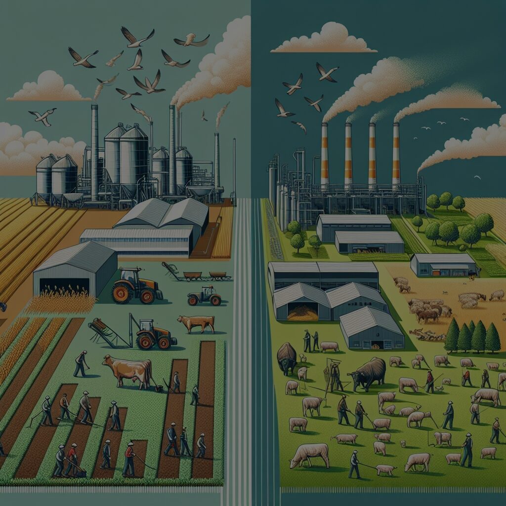 Tradycyjne rolnictwo a przemysłowe – najważniejsze różnice