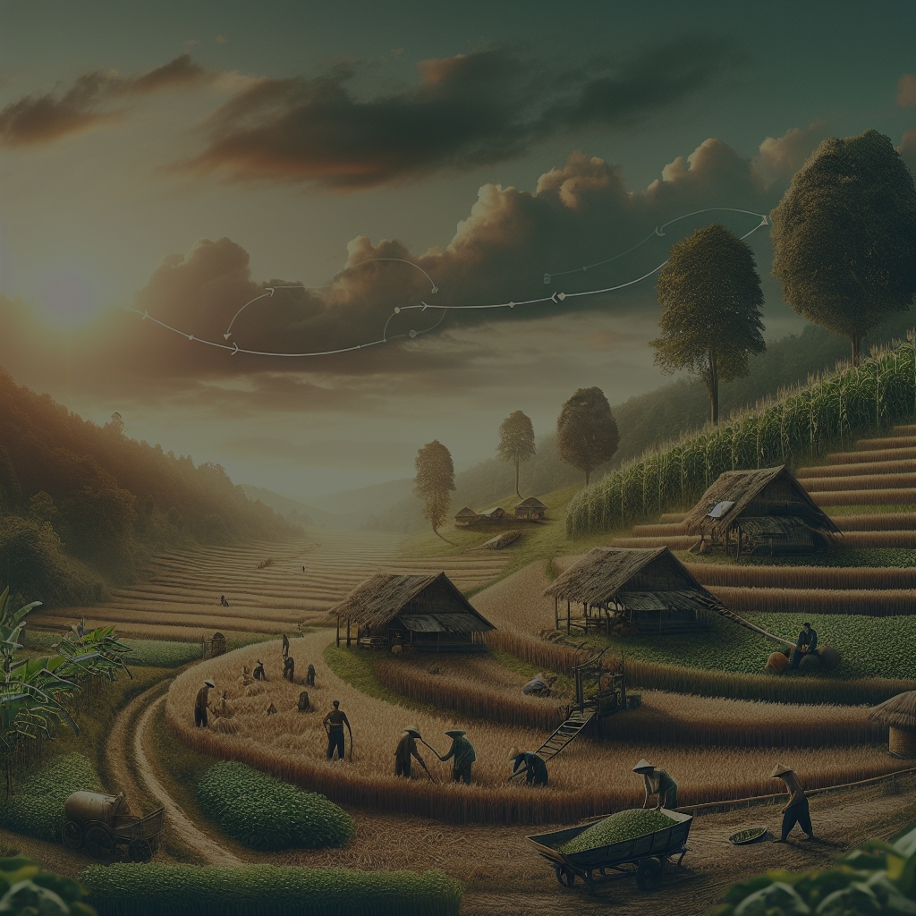 Od pola do stołu: ścieżka produktów rolnych w tradycyjnym rolnictwie