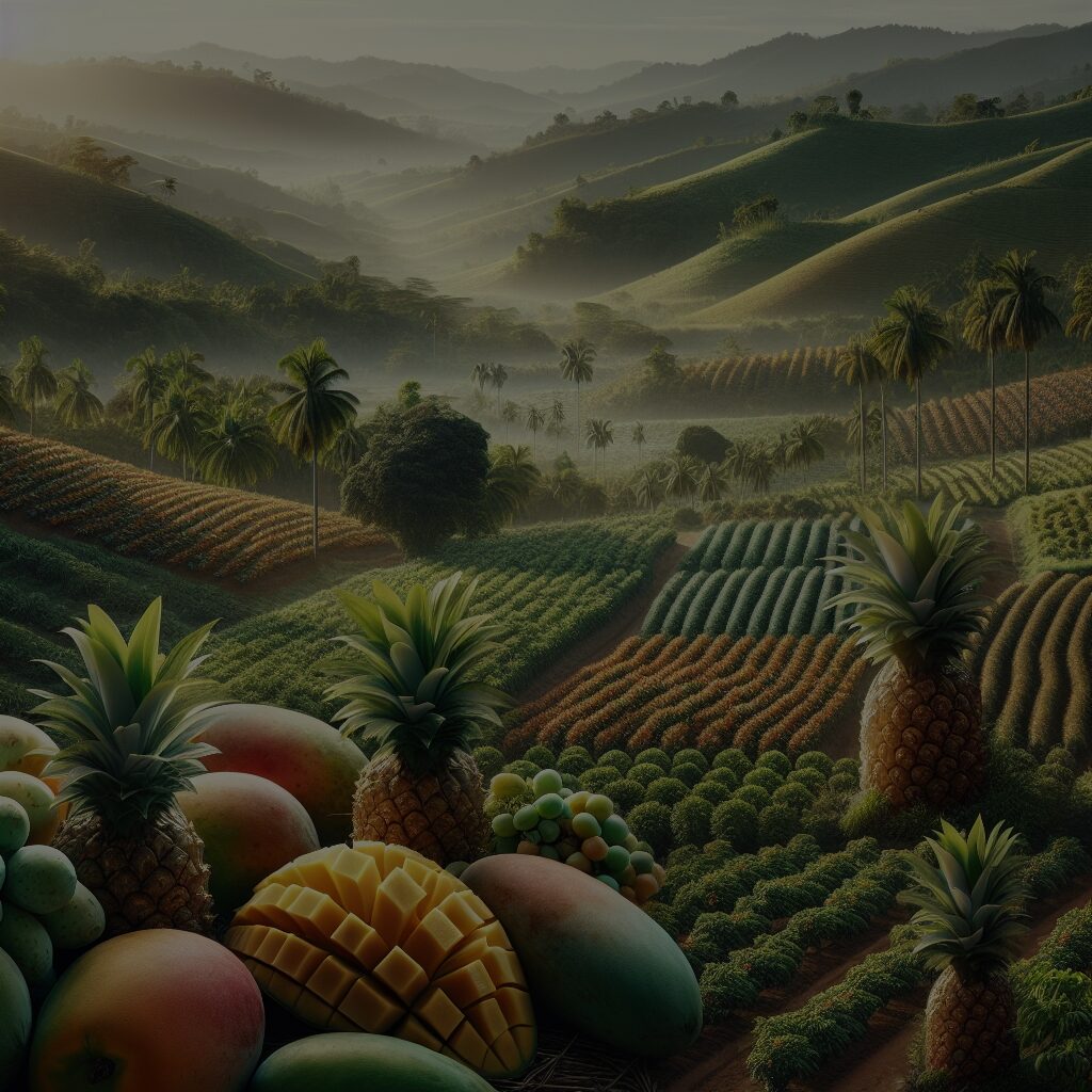 Największe regiony upraw owoców tropikalnych – jak rosną mango, ananasy i banany?