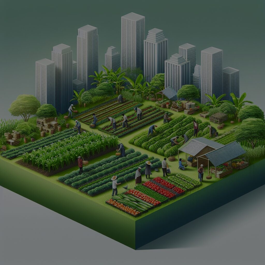 Korzyści ekologiczne i społeczne płynące z rolnictwa miejskiego