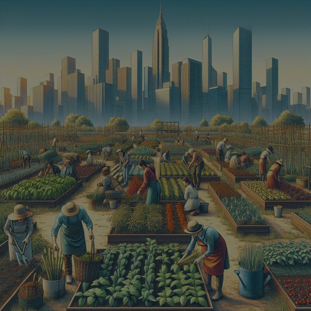 Miejskie ogrody społeczne – budowanie więzi poprzez wspólną uprawę