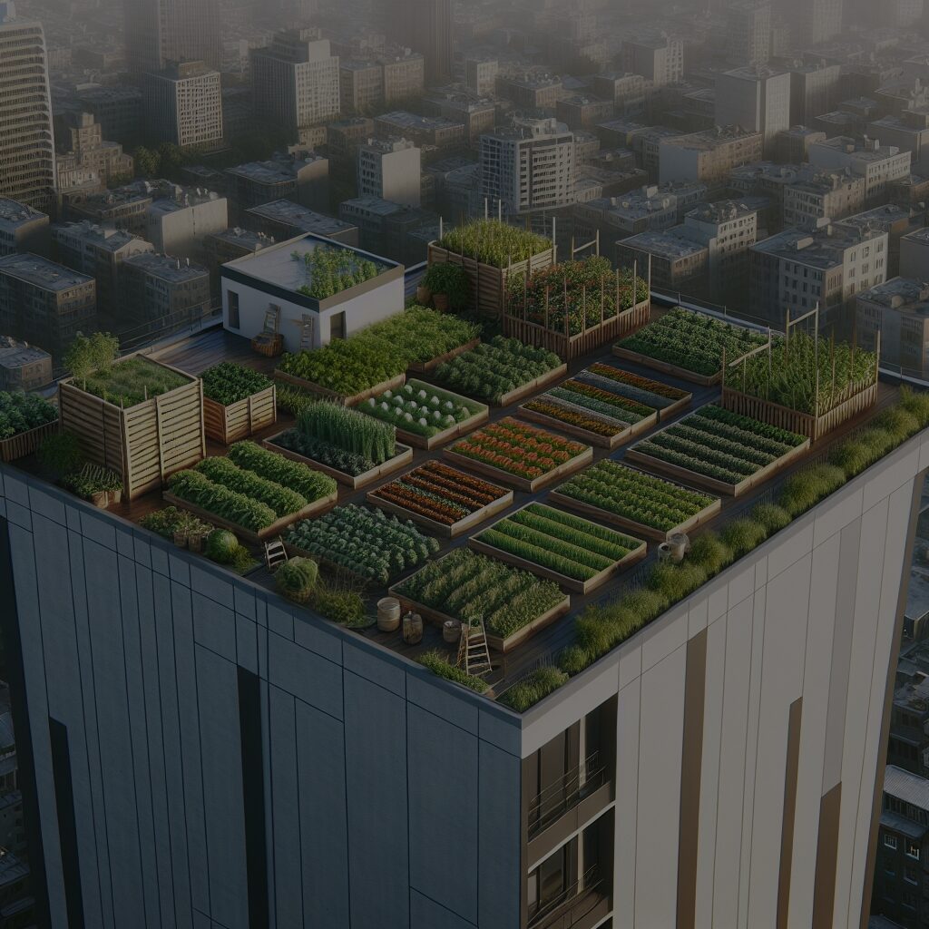 Ogrody społeczne na dachach – jak miasta mogą wspierać rolnictwo miejskie?