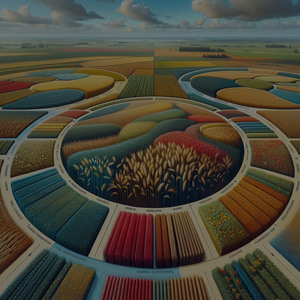 Jakie są najważniejsze odmiany pszenicy i gdzie są uprawiane?