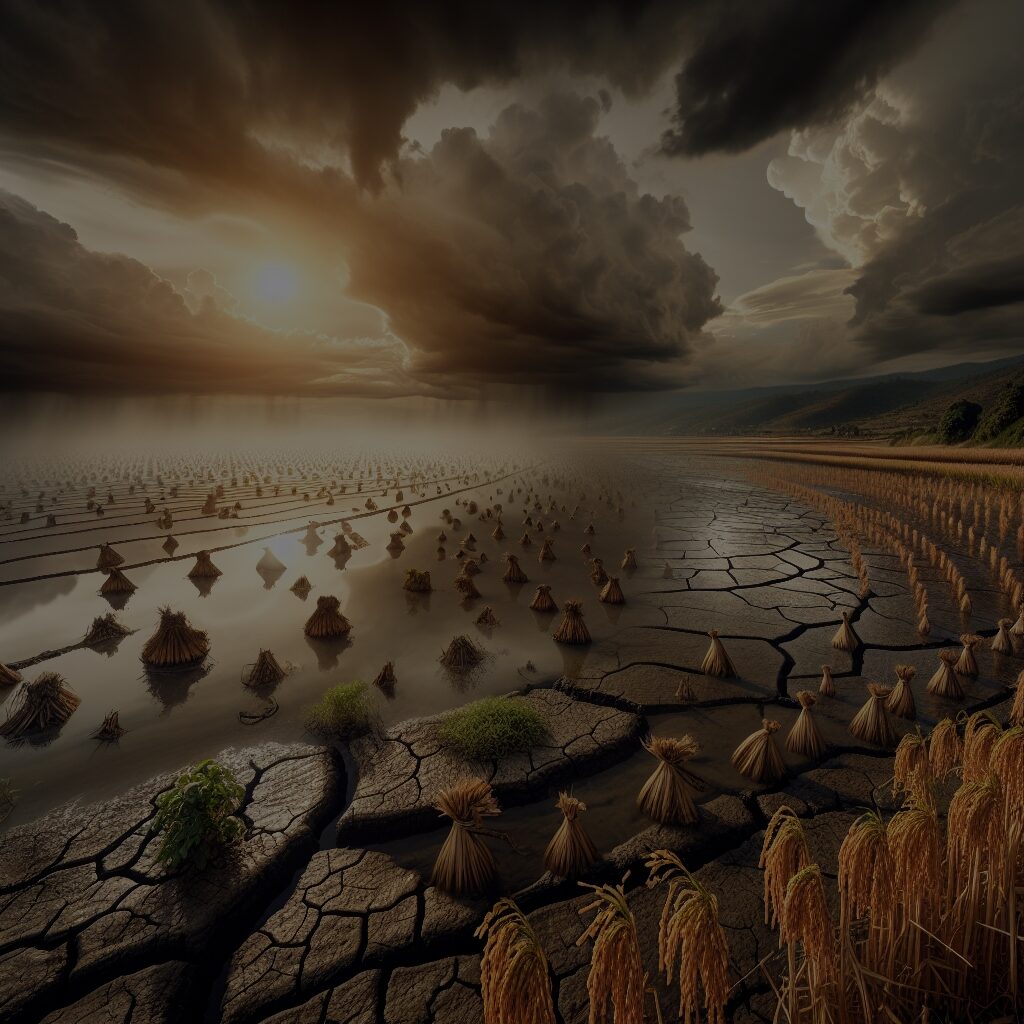 Wpływ globalnego ocieplenia na produkcję ryżu w kluczowych regionach