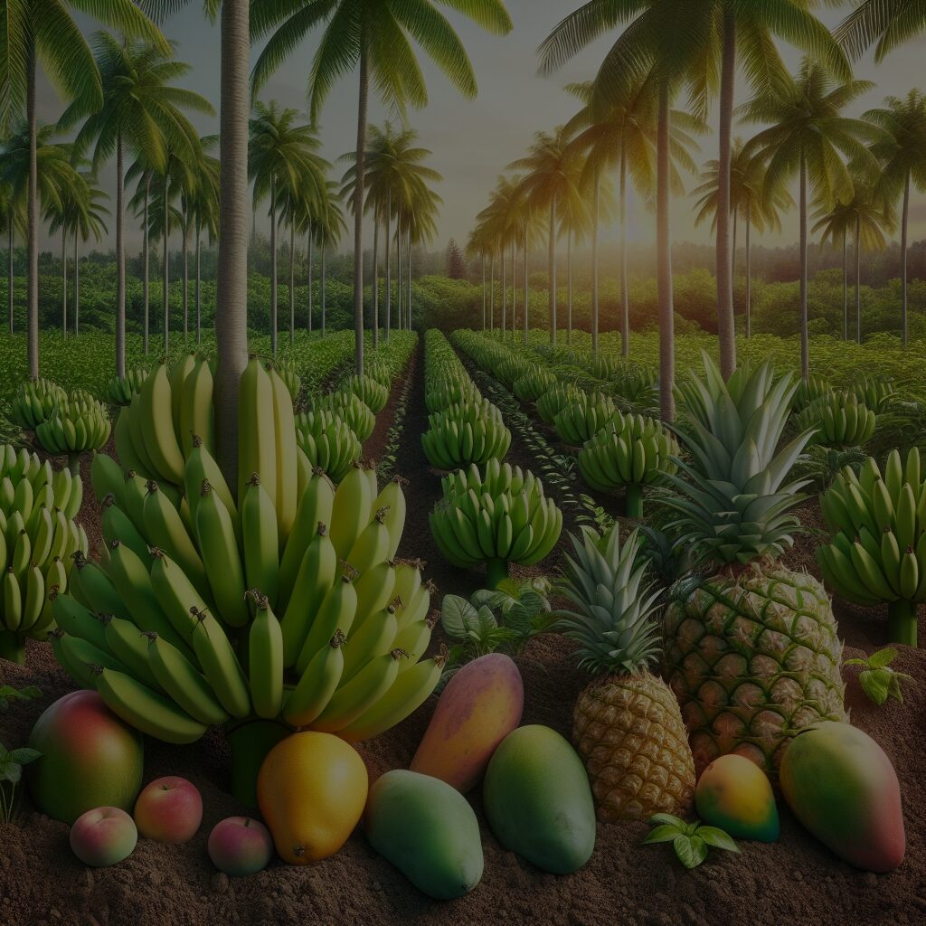 Ekologiczne uprawy bananów, mango i ananasów – rosnący trend na rynkach międzynarodowych
