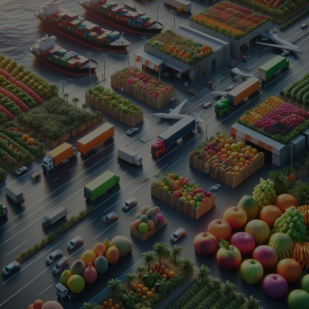 Transport i logistyka tropikalnych owoców – jak dostarcza się je na globalne rynki?