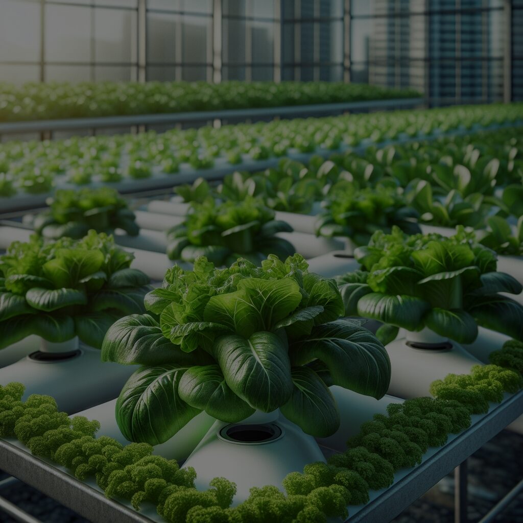 Warzywa liściaste uprawiane w hydroponice – przyszłość rolnictwa?
