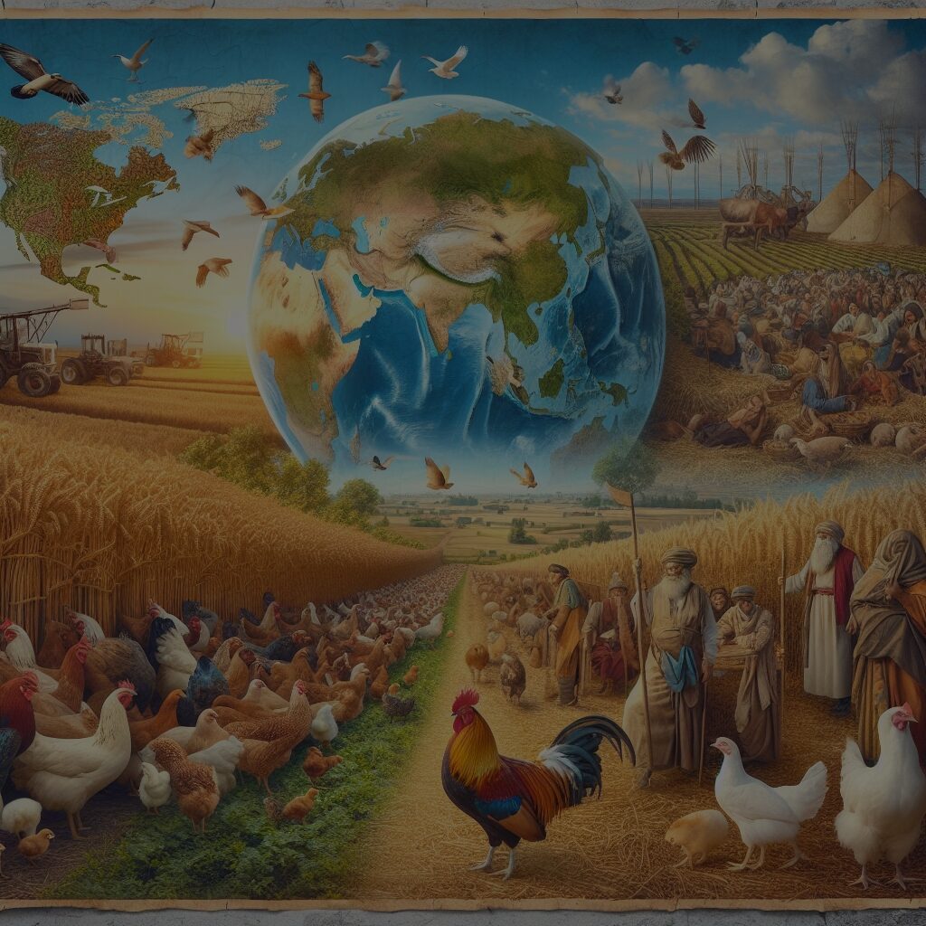 Historia hodowli drobiu na świecie – od dawnych czasów do współczesności