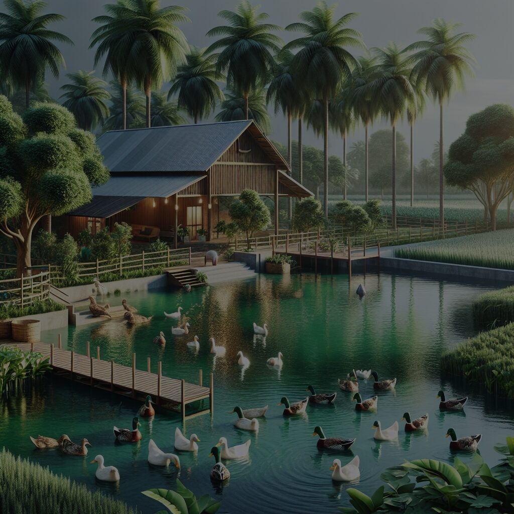 Jak zbudować odpowiednie warunki wodne dla hodowli kaczek?