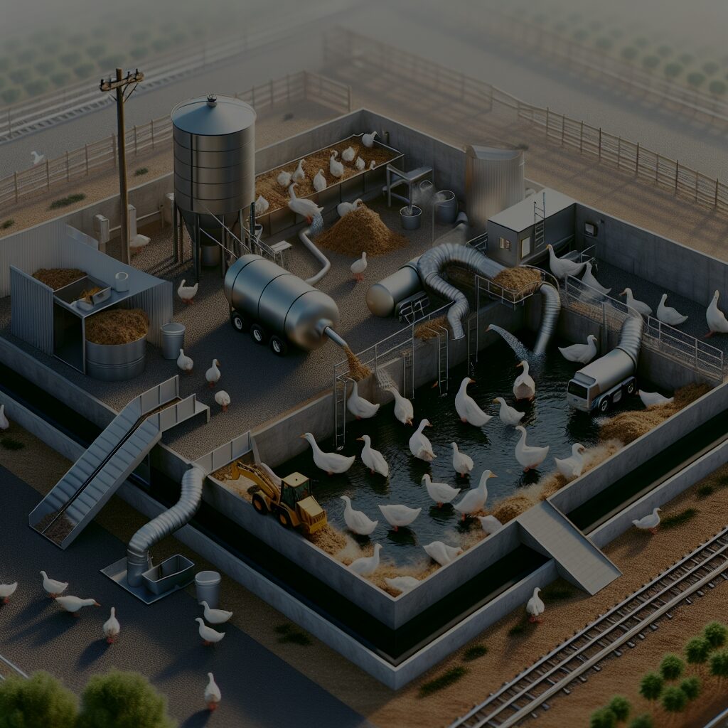 Systemy zarządzania odchodami w hodowli kaczek – jak dbać o czystość w gospodarstwie?