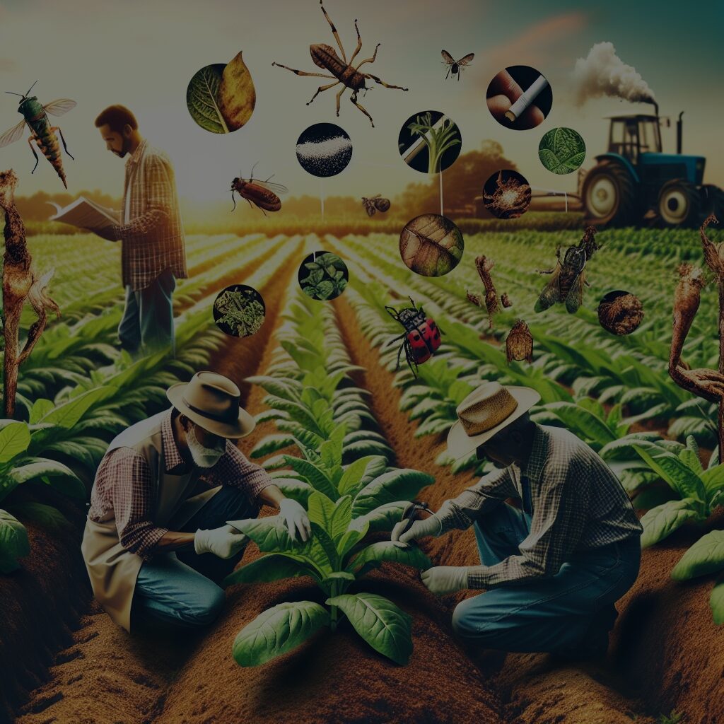 Ochrona roślin tytoniu przed chorobami i szkodnikami