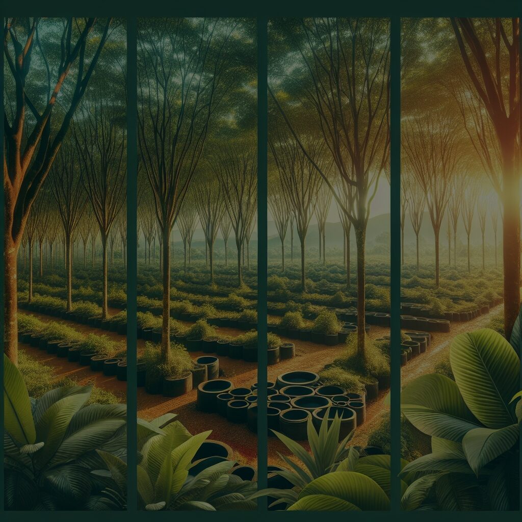 Największe kraje produkujące kauczuk naturalny – gdzie rośnie najwięcej?