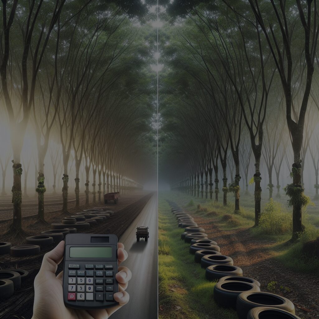 Wpływ zmian klimatycznych na uprawy drzew kauczukowych