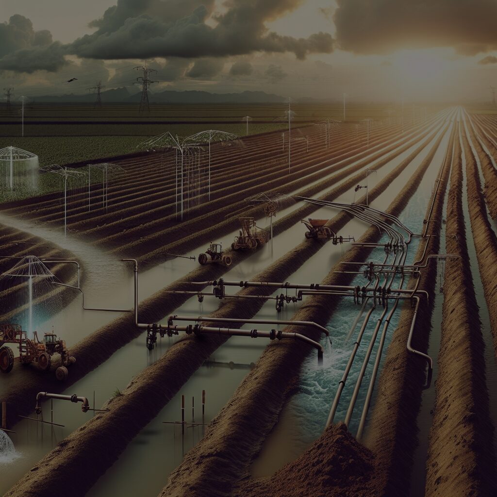 Zarządzanie wodą na polach uprawnych – ochrona gleby przed zalewaniem