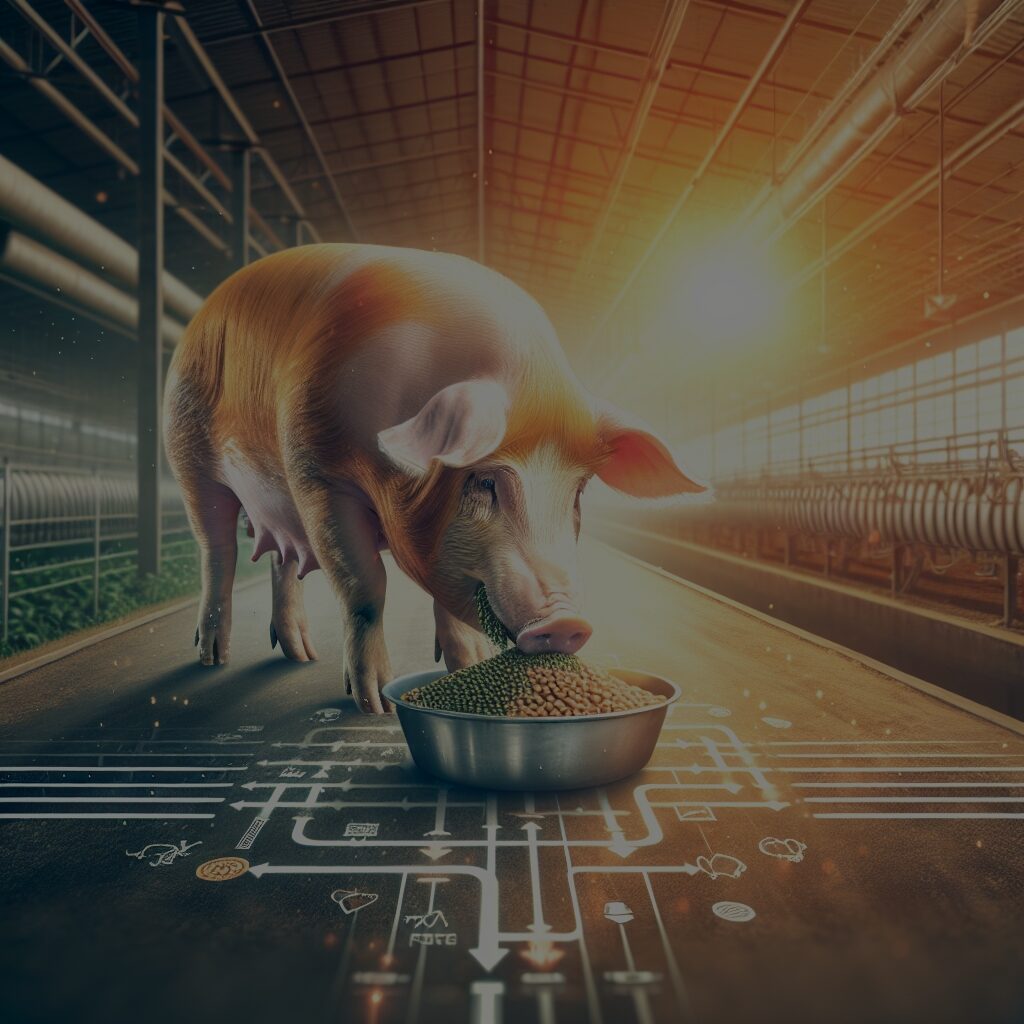 Wpływ paszy na zdrowie układu pokarmowego świń