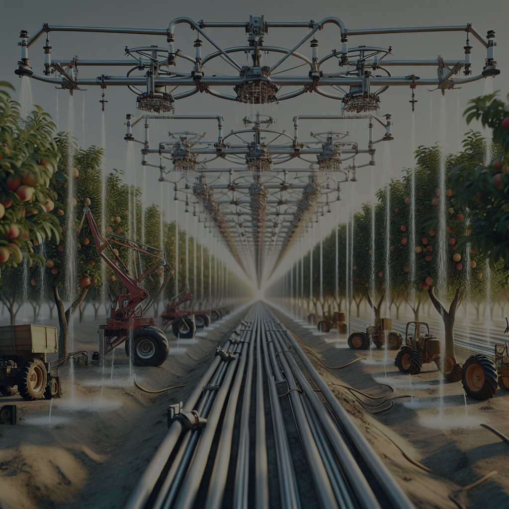 Systemy nawadniania sadów – maszyny i technologie do zarządzania wodą