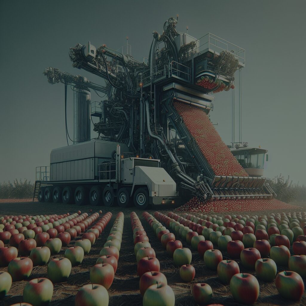 Maszyny do mechanicznego zbioru jabłek – jak przyspieszyć zbiór owoców?