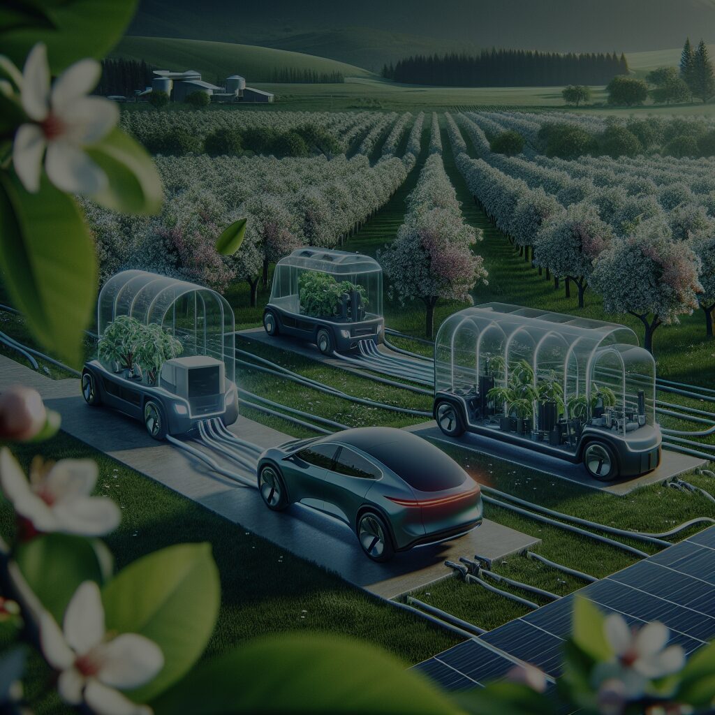 Pojazdy elektryczne i hybrydowe w sadach – korzyści z ekologicznych rozwiązań