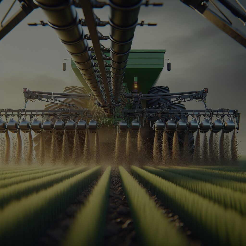 Zrównoważone nawożenie przy użyciu precyzyjnych rozsiewaczy