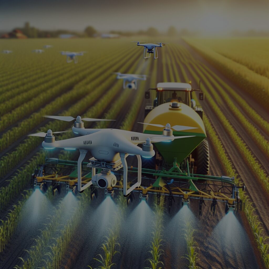 Rozsiewacze nawozów sterowane przez drony – innowacje na horyzoncie