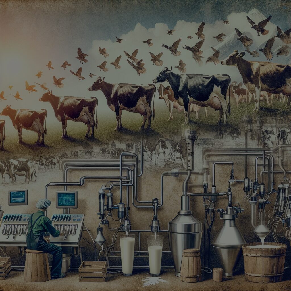 Historia rozwoju ferm mlecznych – od tradycji po nowoczesne technologie