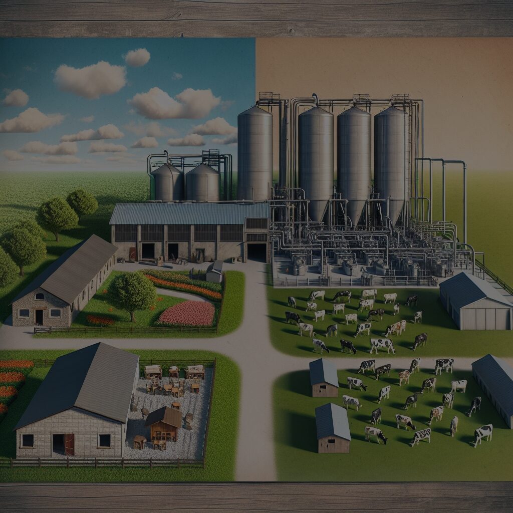 Ferma mleczna vs. gospodarstwo mleczne – różnice w skali i organizacji