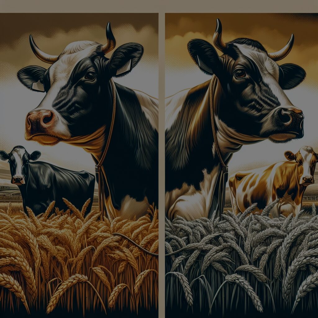 Kiszonka vs. suche pasze – porównanie wpływu na zdrowie i wydajność krów