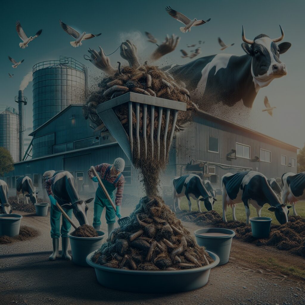 Recykling odpadów z ferm mlecznych – jak wykorzystać odchody zwierzęce jako nawóz?