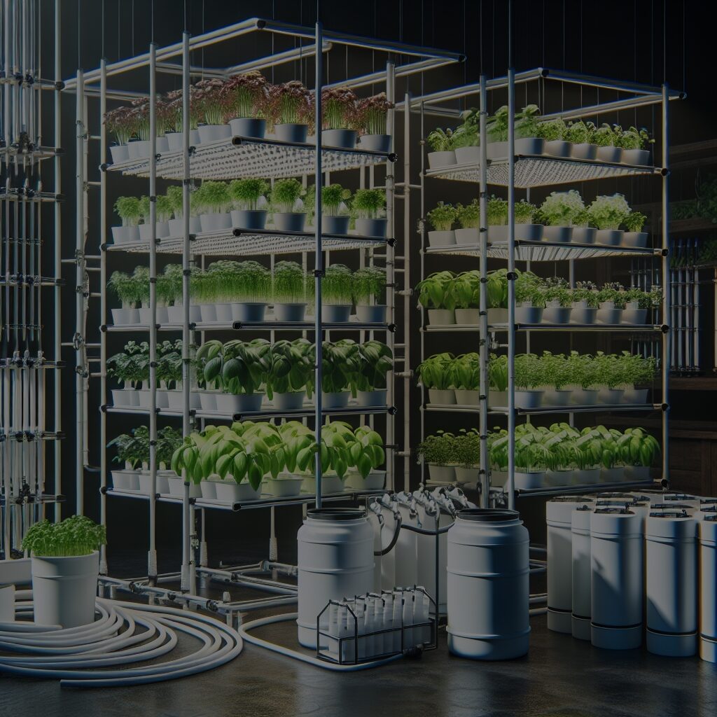 Systemy wertykalne w hydroponice – jak oszczędzać przestrzeń?