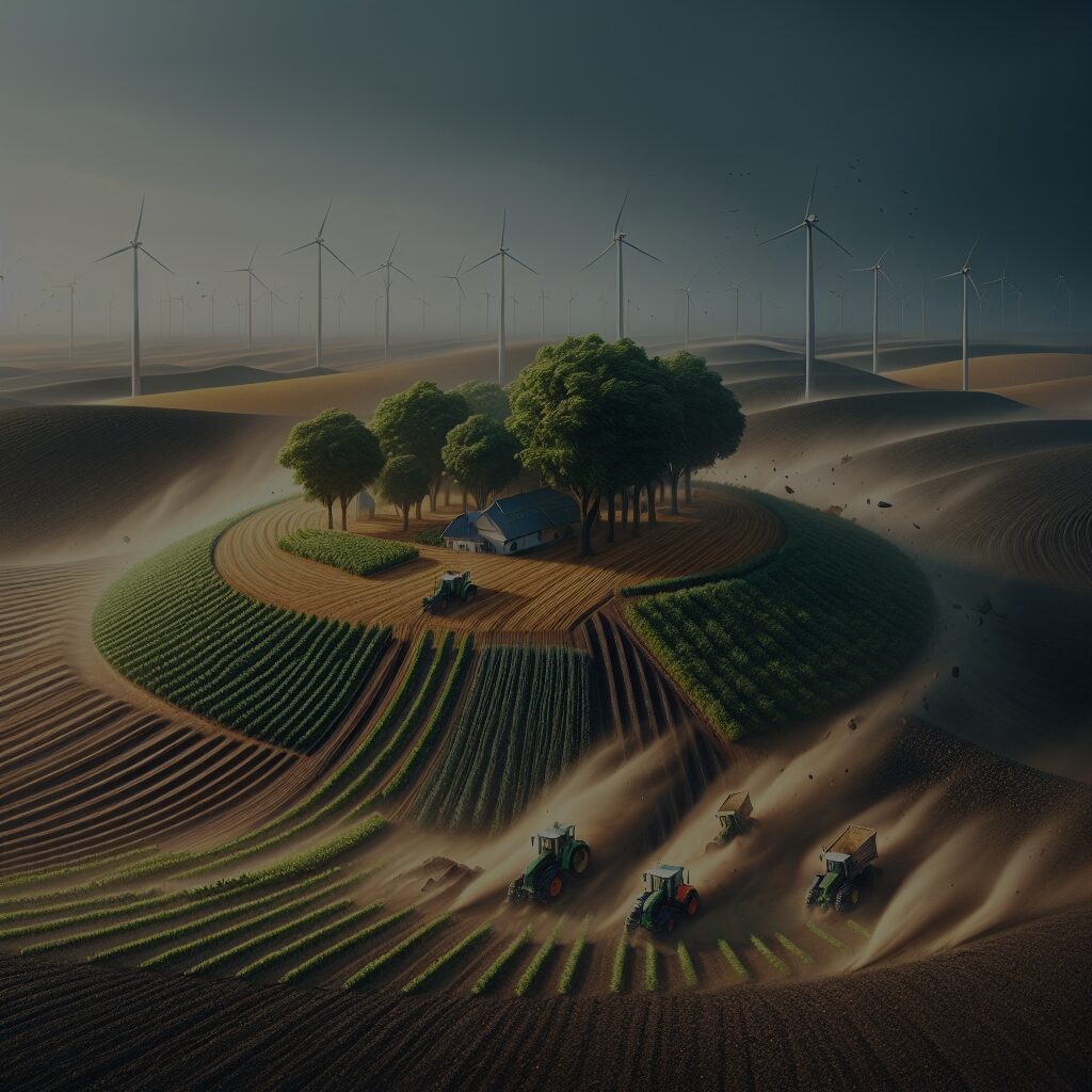 Zasady uprawy na terenach narażonych na silne wiatry – jak zmniejszyć erozję gleby?