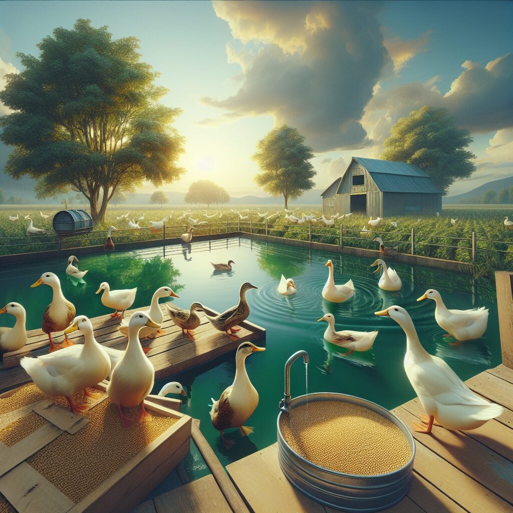 Kaczki a dostęp do wody – jakie są wymagania wodne w hodowli kaczek?