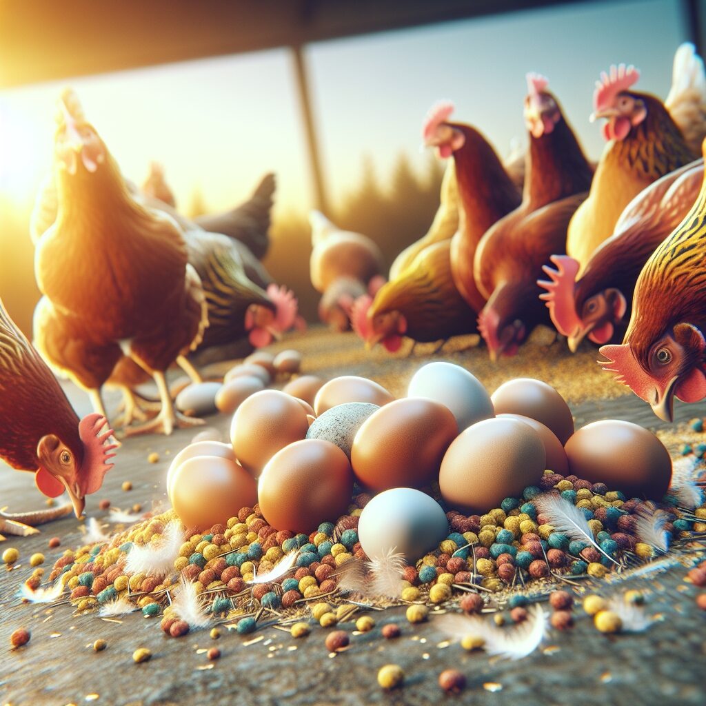 Karmienie kur niosek – jak pasza wpływa na jakość jaj?