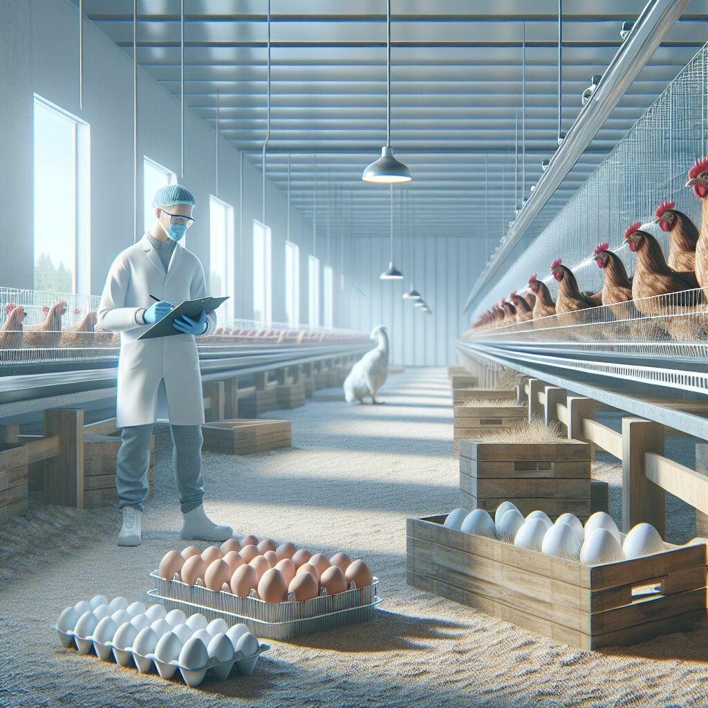 Jakie są wymagania weterynaryjne dla produkcji jaj?