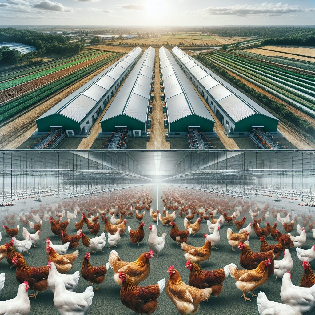 Systemy chowu brojlerów – intensywny vs ekstensywny: co wybrać?