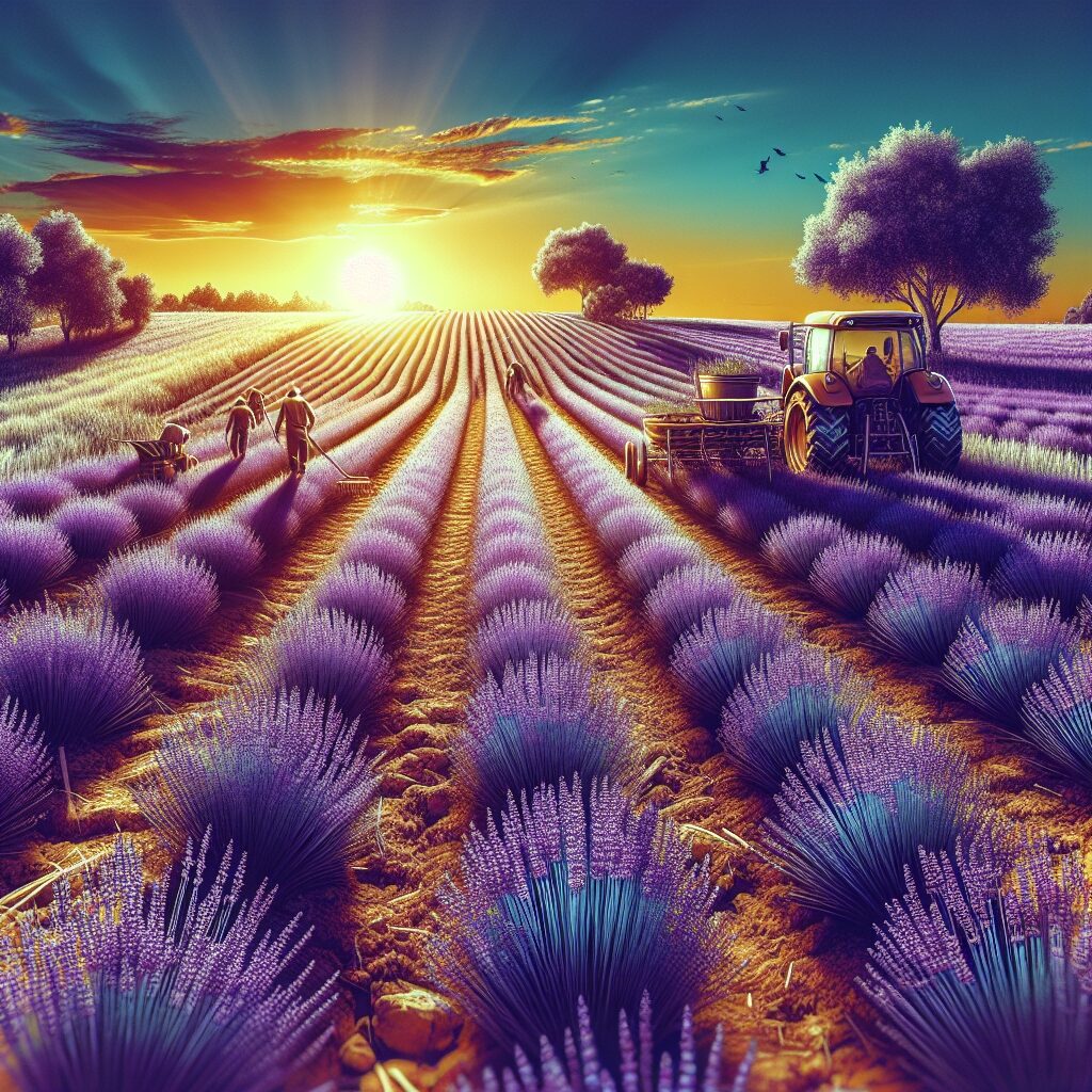 Uprawa lawendy – od sadzenia po zbiory i przetwórstwo