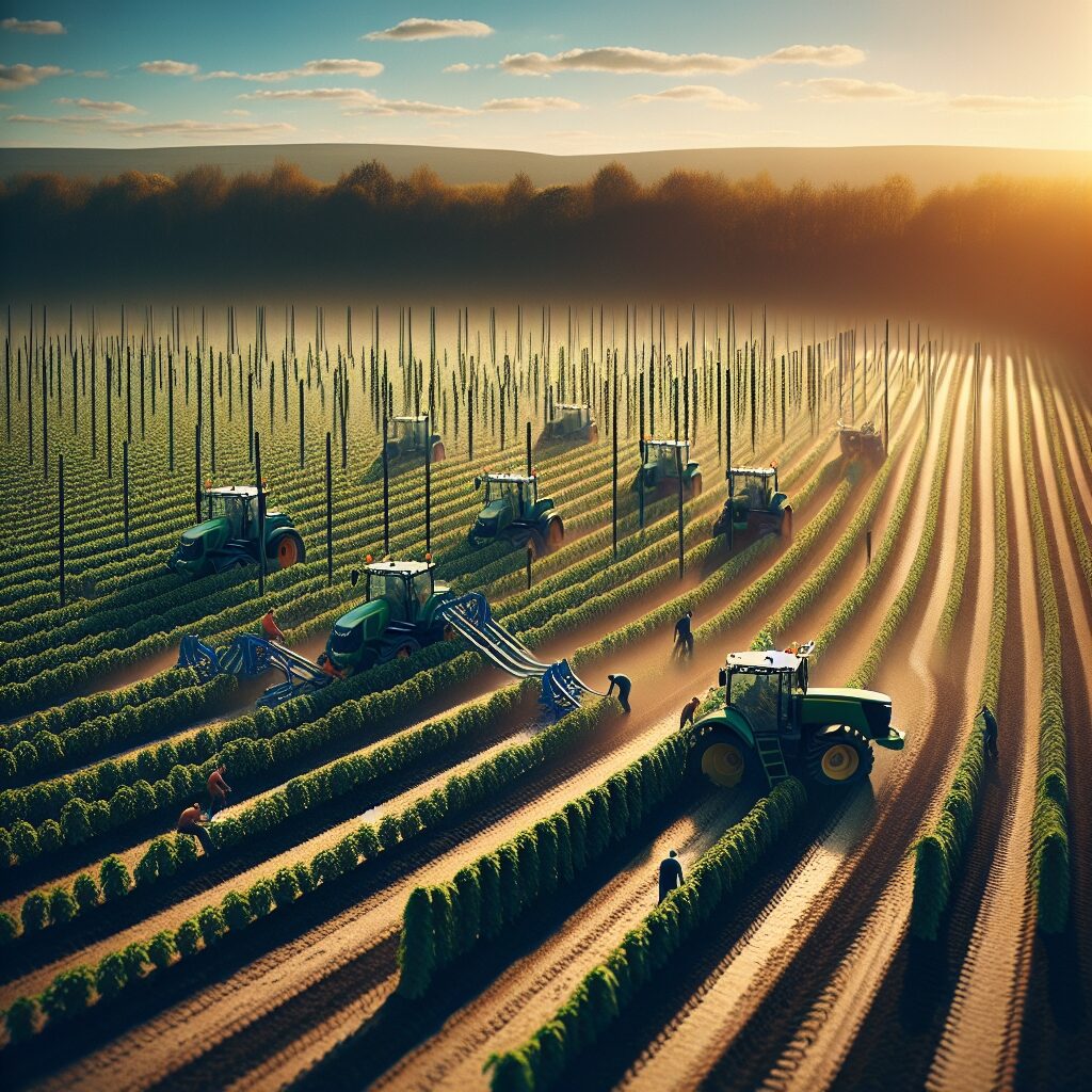 Zakładanie plantacji chmielu – jak przygotować pole do uprawy?