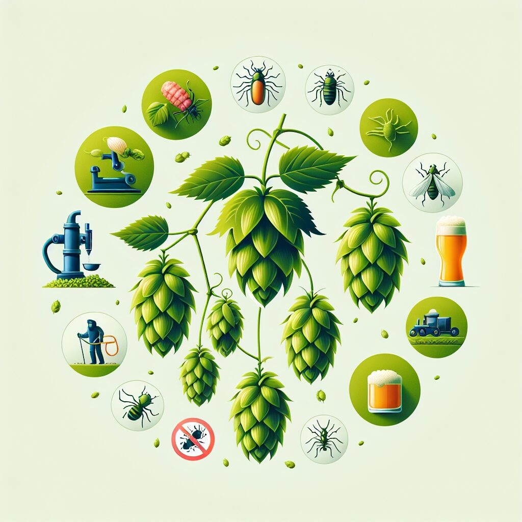 Choroby i szkodniki chmielu – jak zapobiegać i leczyć najczęstsze problemy?