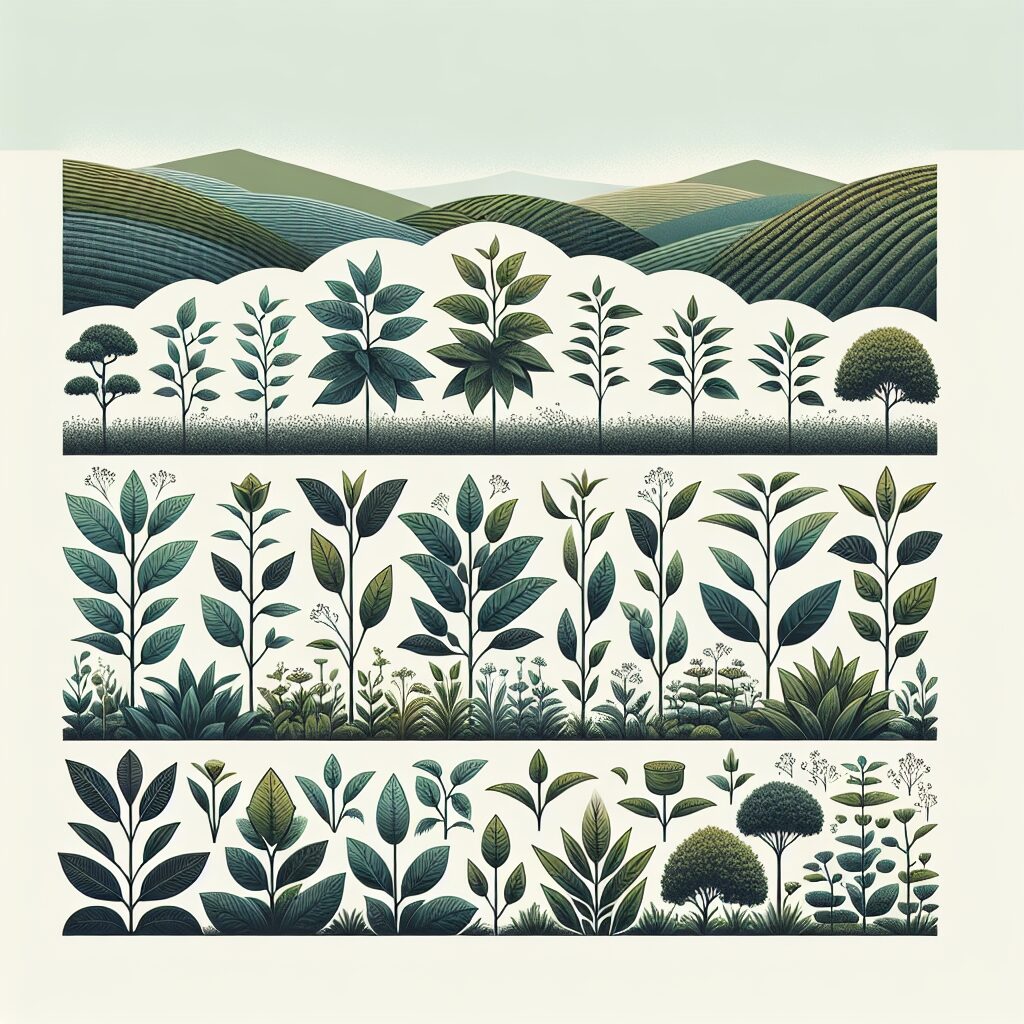 Odmiany herbaty – jak różnią się procesy uprawy zielonej, czarnej i białej herbaty?