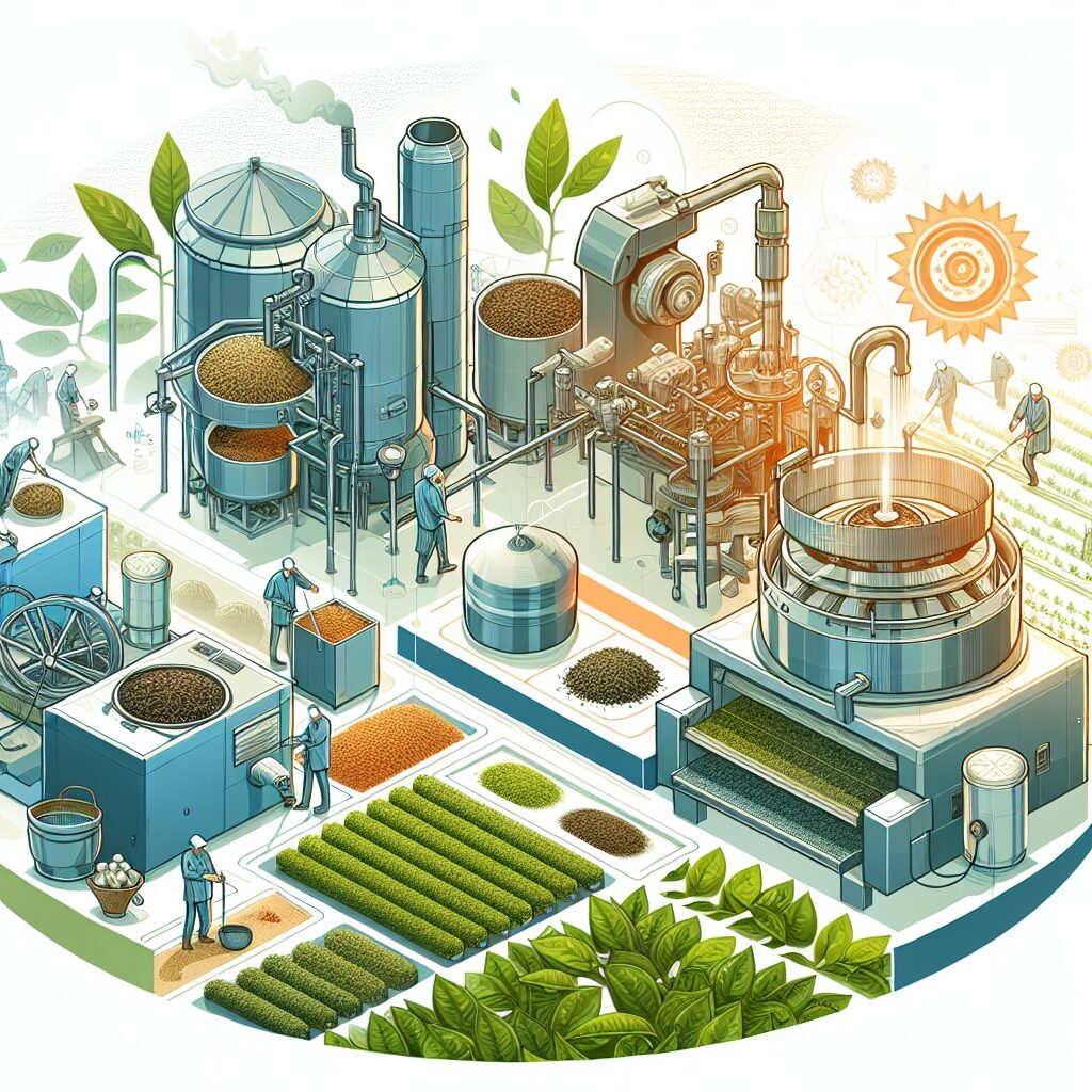 Przetwórstwo liści herbaty – fermentacja, suszenie i inne etapy produkcji